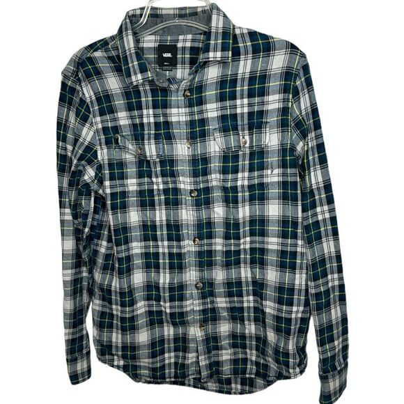Vans Classic Fit Plaid Button Down Men’s Shirt. Size Small. - Picture 1 of 7